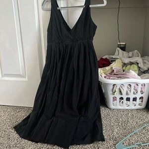 Black casual dress